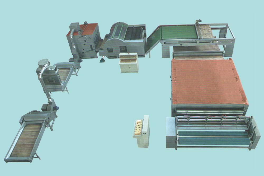 DH-3型無膠棉生產線（電加熱）